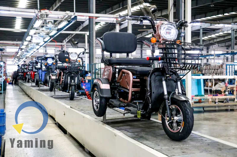 Tricycle assembly line