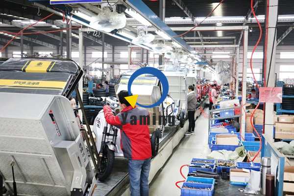 How to make the electric tricycle assembly line smarter, more labor-saving and more controllable?